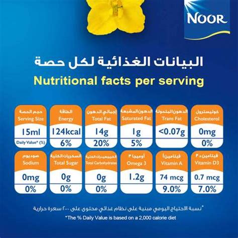 Buy Noor Canola Oil 1.5L Online - Shop Food Cupboard on Carrefour Saudi Arabia