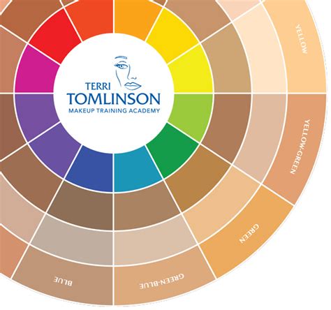 Flesh Tone Color Wheel - Makeup Training Academy