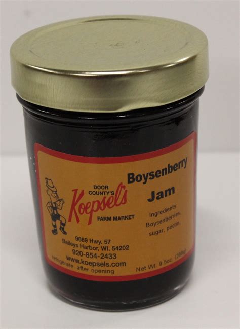 Boysenberry Jam - Koepsel's Farm Market