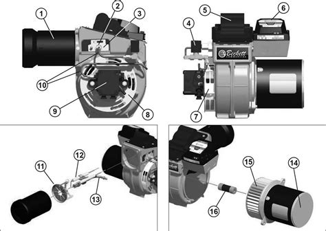 Explore the Beckett AFG Oil Burner Parts Diagram