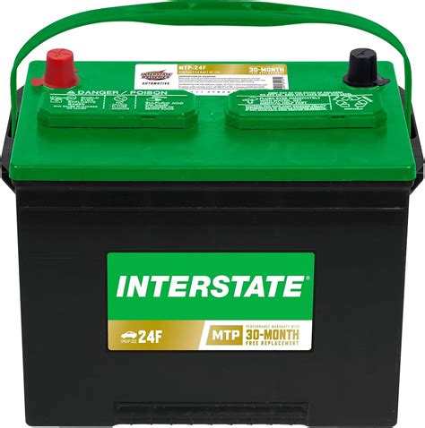 Interstate Batteries Group 24F Car Battery Replacement (MTP-24F) 12V ...