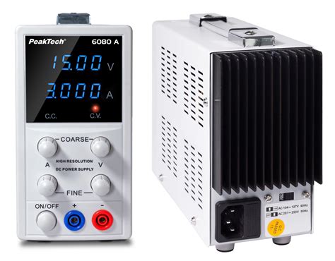 Review: The PeakTech 6080 A Lab Power Supply | Elektor Magazine