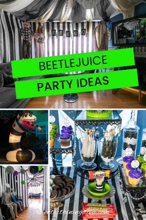 Beetlejuice Themed Party Ideas