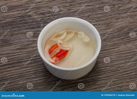 Vietnamese Vinegar Sauce with Chili Stock Photo - Image of bowl, asian ...