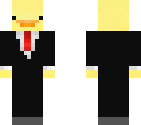 Duck with the business suit | Minecraft Skin