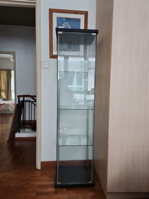 IKEA Glass display cabinet., Furniture & Home Living, Furniture ...