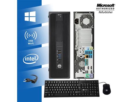 Refurbished: HP Z240 Small Form Factor (SFF) Desktop PC Core i5 6th Gen 6500 @ 3.20Ghz (Upto 3. ...