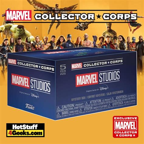 November 2023 NEW Disney+ Funko Marvel Collector Corps Box