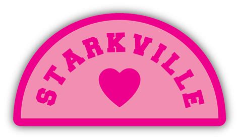 Starkville Heart Decal – University Screenprint Inc