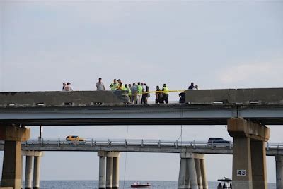 Salisbury News: Rare Chesapeake Bay Bridge Accident Scene Photos