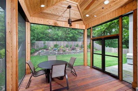 Porch design, Retractable screen porch, Screened porch designs