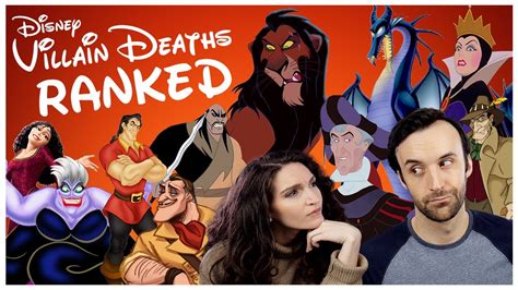 Ranking the BEST & WORST Disney Villain Deaths! | SaraNate - YouTube