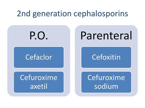 PPT - Pharmacology of Cephalosporins : General Overview PowerPoint Presentation - ID:5699932