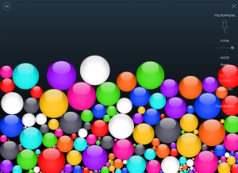 Here is a nice app that will help us to monitor the class noise level: Bouncy Balls. | Bouncy ...