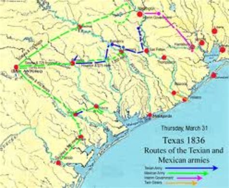 Texas Revolution Timeline | Timetoast timelines