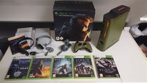 Xbox 360 Halo 3 Limited Edition Console 20 GB inc. 5 Halo - Catawiki