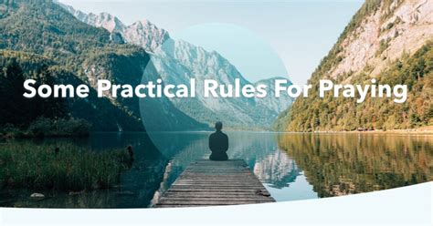 Some Practical Rules for Praying - VinFormation