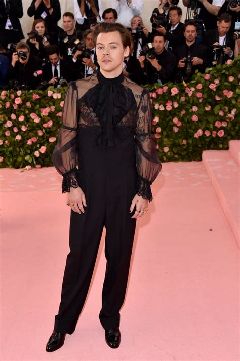 Harry Styles at the 2019 Met Gala | Sexiest Met Gala Dresses 2019 ...