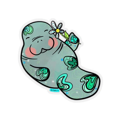 Manatee Sticker | ariubertiart