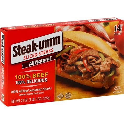 Steak-umm Sliced Steaks - Shop Meat at H-E-B