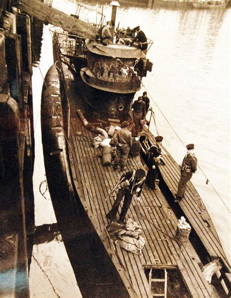 80-G-322612: Surrender of German U-boats, 1945.