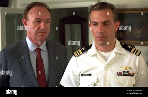 NO WAY OUT 1987 Orion Pictures film with Gene Hackman at left and Kevin Costner Stock Photo - Alamy