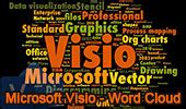 Word Cloud of Microsoft Visio, Software Generator