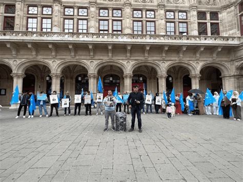 Uyghur community holds protest against Chinese atrocities in Xinjiang