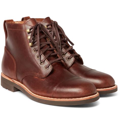 J.crew Kenton Leather Pacer Boots in Brown for Men - Save 1% | Lyst