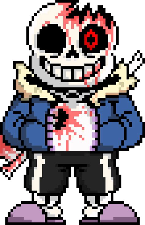 Horror sans pixel art