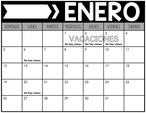 Editable Monthly Calendars in Spanish | Editable monthly calendar, Editable calendar, Monthly ...