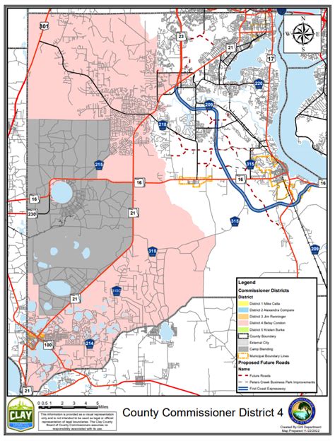 GIS Map Library | Clay County, FL