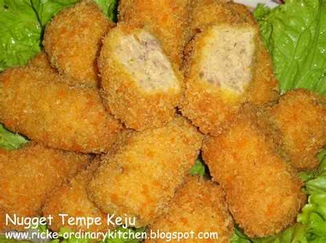 Just My Ordinary Kitchen...: NUGGET TEMPE KEJU