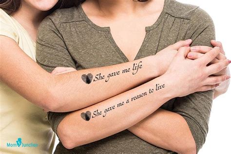 35 Coolest Mother-Daughter Tattoo Ideas To Express Love