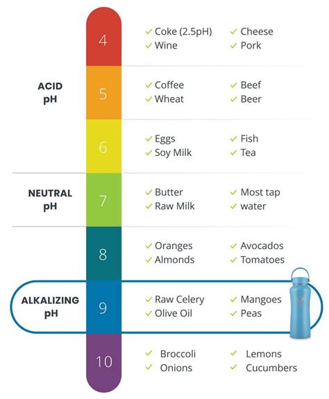 Bottled Water Drinking Water Ph Level Chart