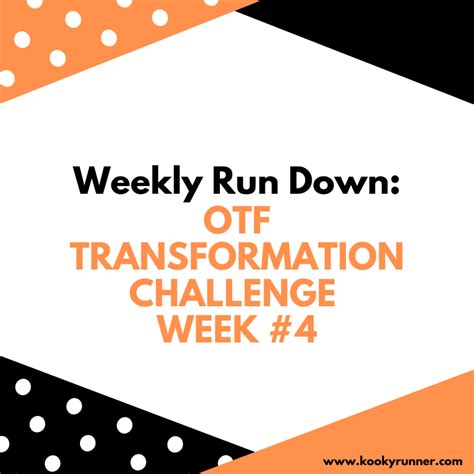 OTF Transformation Challenge Week 4 - KookyRunner