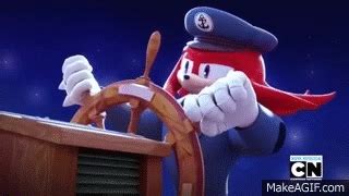 Sonic Boom - Captain Knuckles on Make a GIF