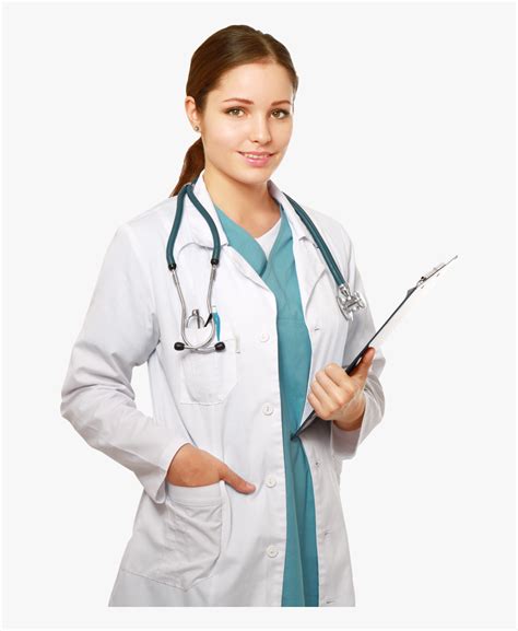 Doctor With Stethoscope Png, Transparent Png - kindpng