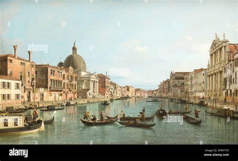 Canaletto venice grand canal hi-res stock photography and images - Alamy