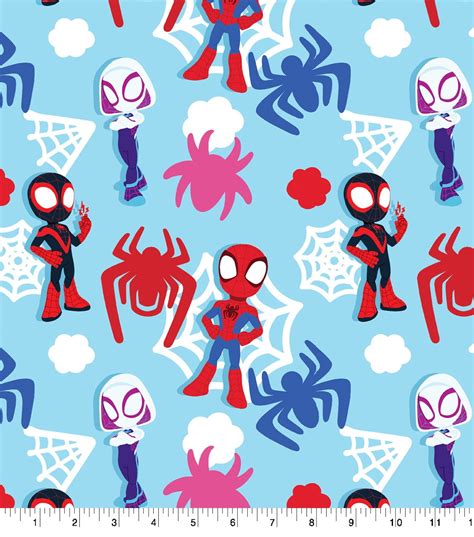 Marvel Spidey and His Amazing Friends Spidey Fabric - Walmart.com