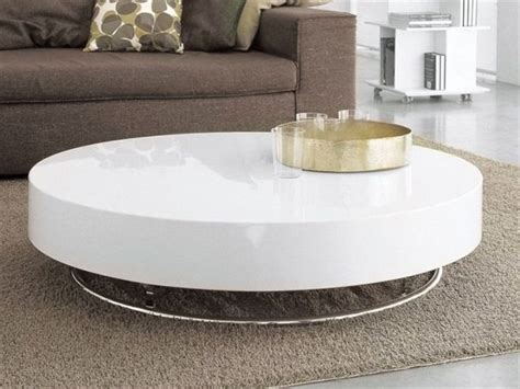 The Best Of White Round Coffee Table | White round coffee table, Luxury furniture design, Round ...