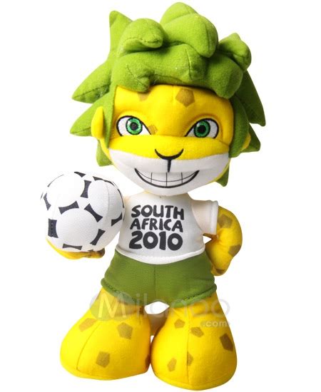 2010 FIFA World Cup Zakumi Mascot--milanoo.com