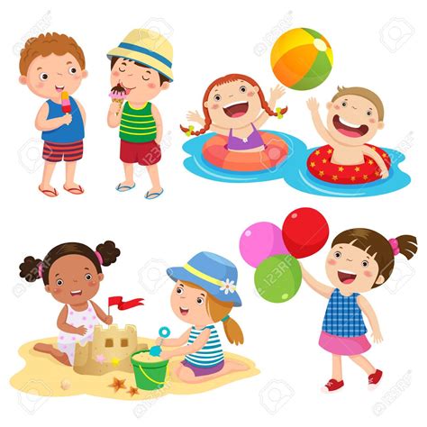 children at the beach clipart 20 free Cliparts | Download images on ...