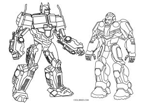 Coloriages - Optimus Prime - Coloriages Gratuits à Imprimer