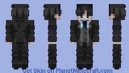 Black Suit Minecraft Skin