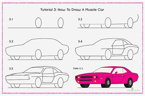 Car Drawing Easy Step By Step at GetDrawings | Free download