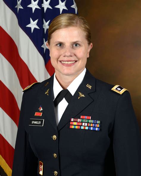 LTC Kathy Spangler, Commander, Andrew Rader Health Clinic, July 6, 2016. Spangler, Ltc, Military ...