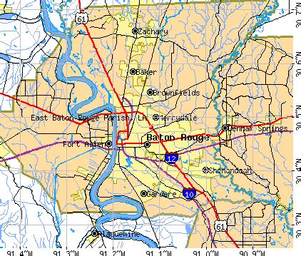 East Baton Rouge Parish, Louisiana detailed profile - houses, real estate, cost of living, wages ...