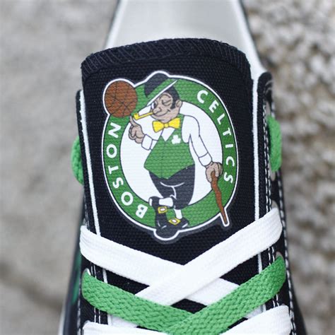 Boston Celtics Low Top Shoes Shoes for NBA fans Basketball | Etsy