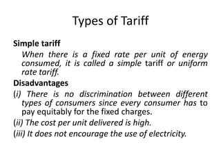 tariff and its types | PPT